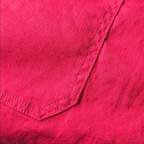 Anthropologie Maeve the Colette Size 29 New With Tags Geranium - Picture 3 of 4